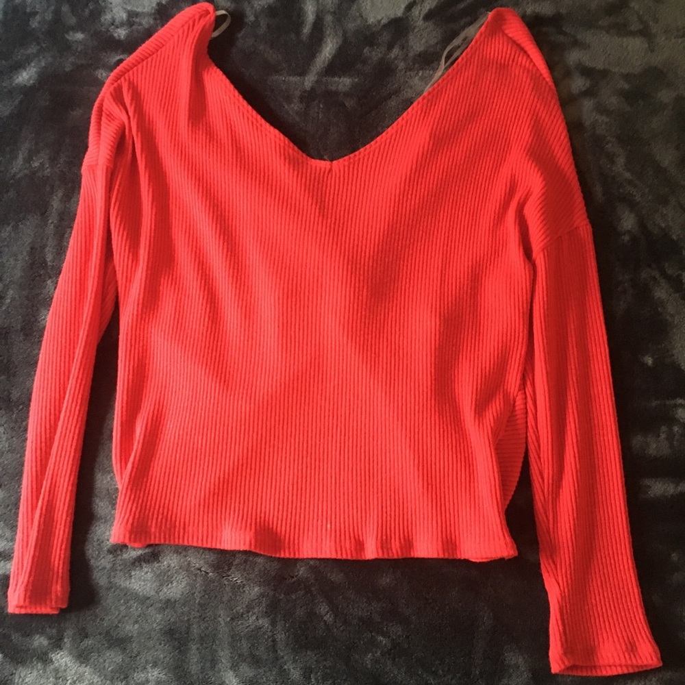 Red sweater